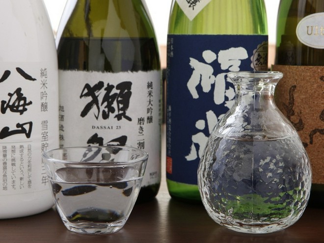 日本酒にこだわっている
