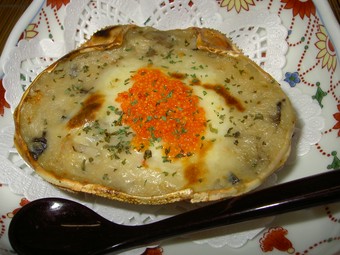 活伊勢海老のお造り