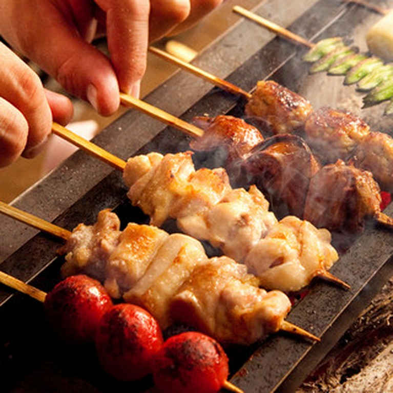 国産銘柄鶏使用した鳥幸本格串7本と自慢の逸品をご堪能頂けるライトコース。