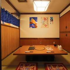 個室があるので同僚や友人と楽しい時間を過ごしていただけます