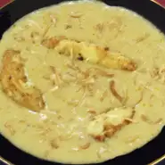 ココナッツの風味豊かなマイルドな魚カレー。