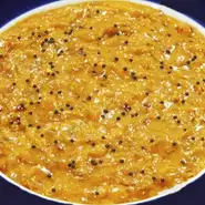 カボチャの甘みとスパイスが絶妙のコンビネーションとなっているマイルドでクリーミーなカレー。