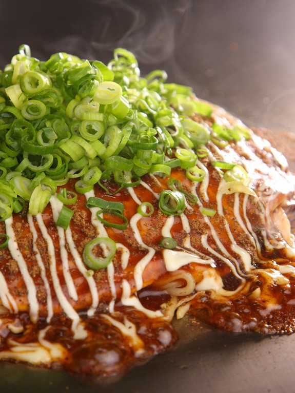 肉・玉子・そば・いか天・ネギかけ