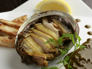 あわびのソテー