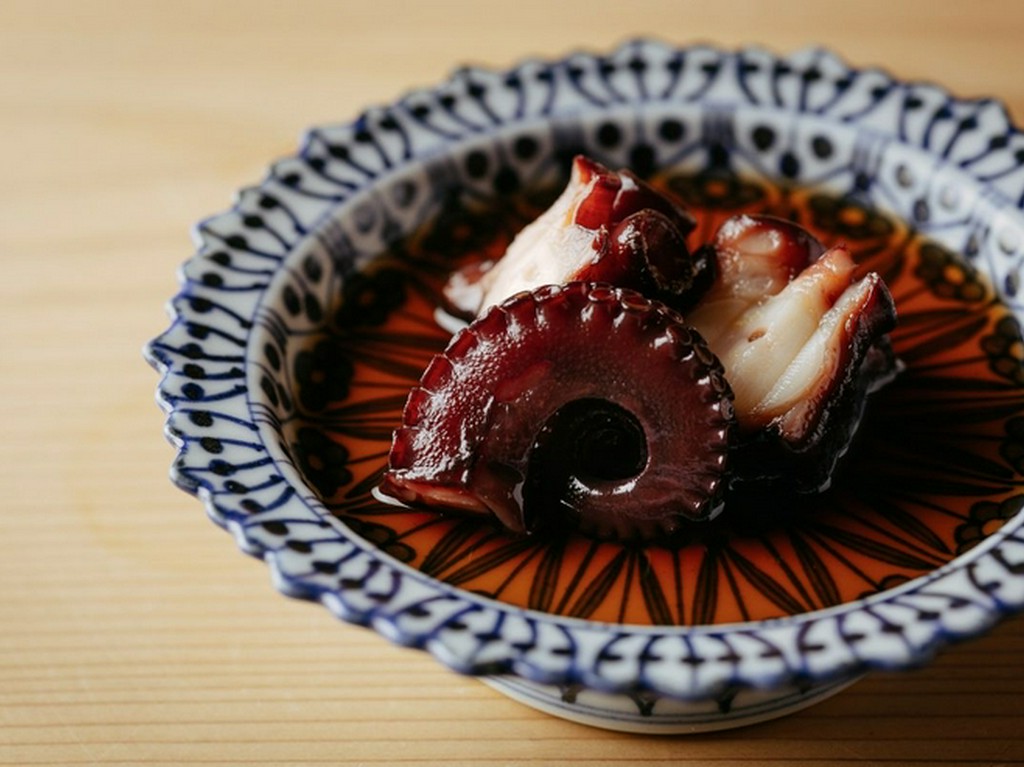 理想の食感を求めて完成したスペシャリテ『蛸のやわらか煮』