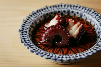 理想の食感を求めて完成したスペシャリテ『蛸のやわらか煮』