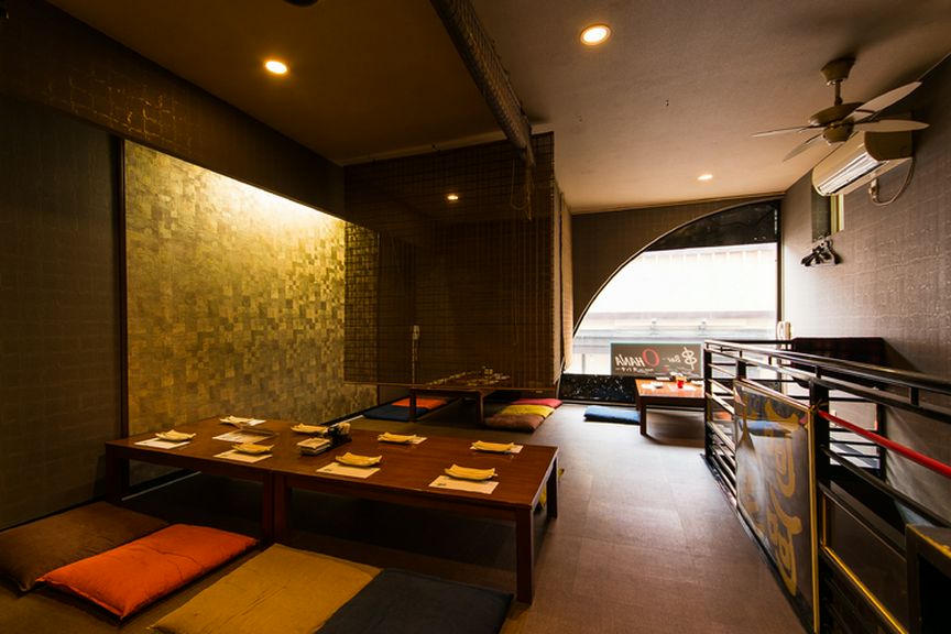 2階は最大24人まで収容可能な座敷