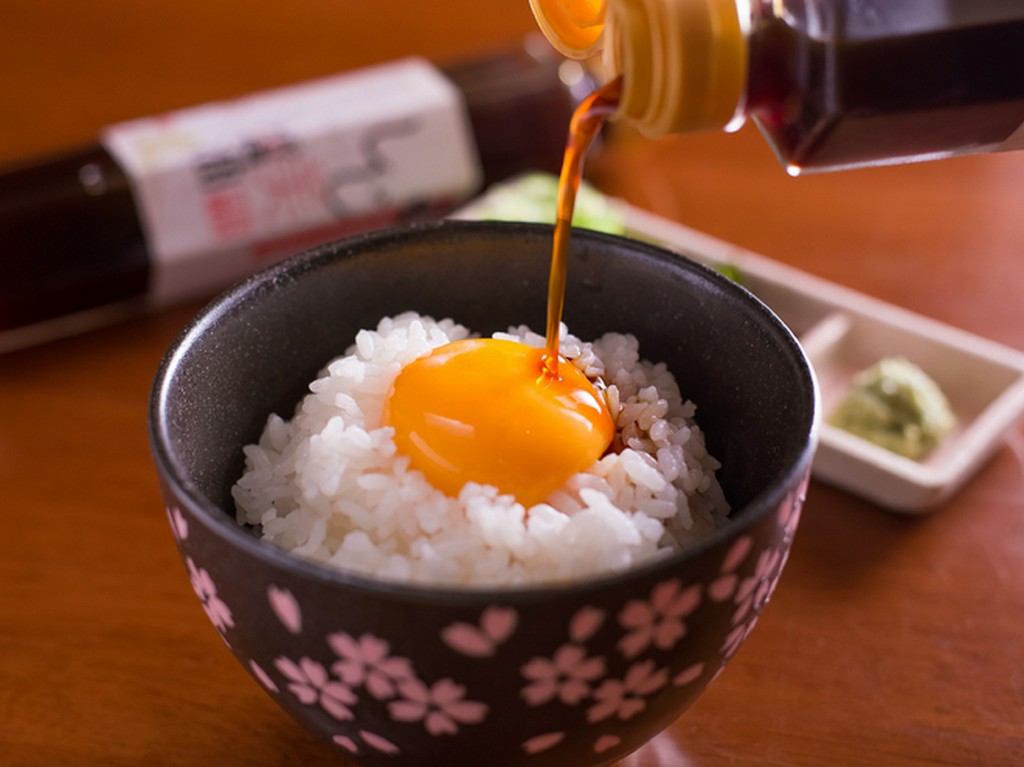『しじみ醤油で食べる　たまごかけご飯』
