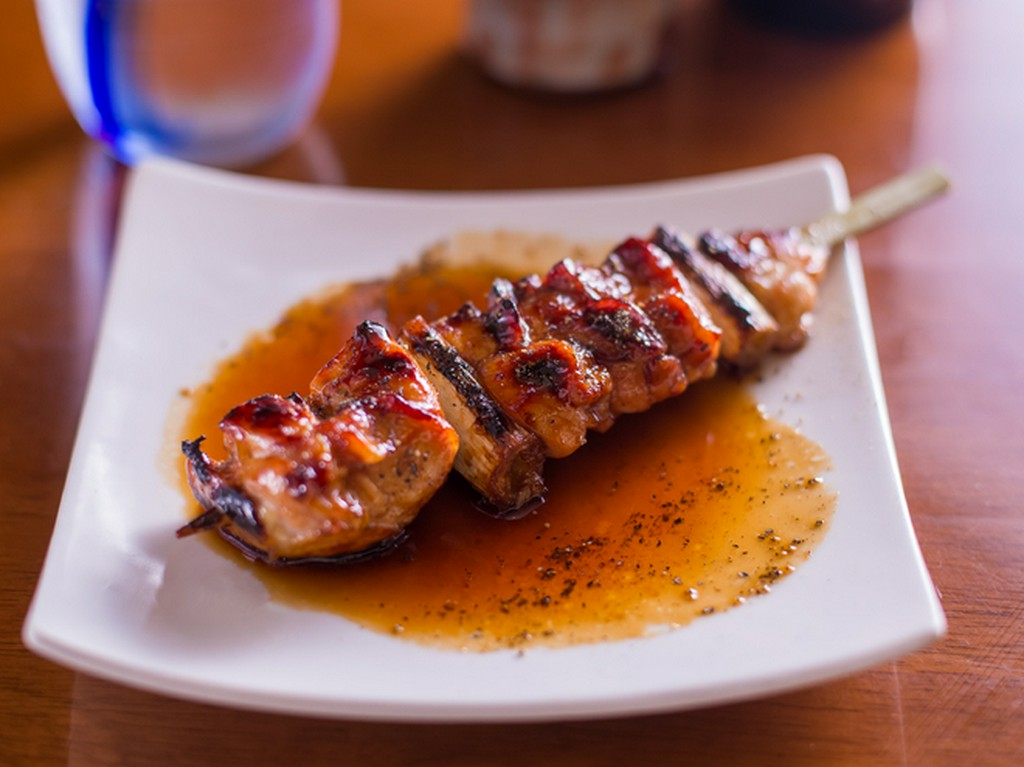 葱と鶏肉の絶妙な組み合わせ。大きめサイズの『ねぎま』