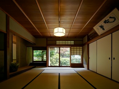 巨匠・中村外二氏により改装された築130年の母屋