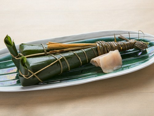 明石の鯛を使った『鯛のちまき寿司』