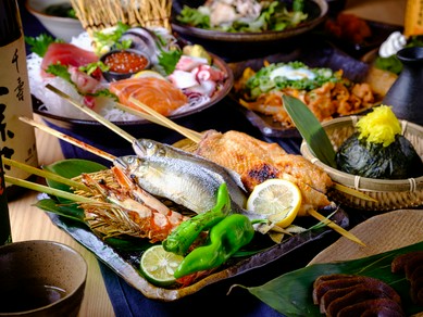 宴会に最適なコース料理とゆったり個室をご用意