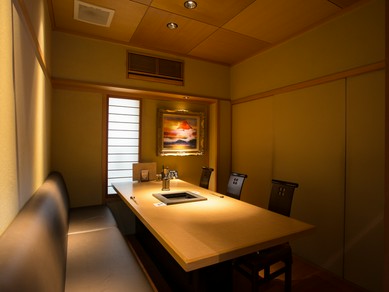 接待や大切な会食に利用したい、洗練された上品な雰囲気