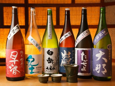 希少銘柄が飲めるだけじゃない。日本酒の奥深さを教えてくれる