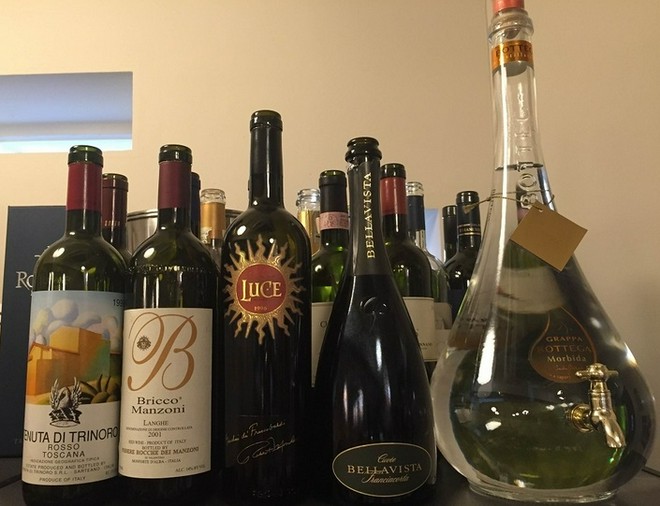 ワインにこだわっている