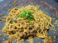 ご飯＋卵
ご飯＋チーズ
ちゃんぽん麺＋卵
ちゃんぽん麺＋チーズ
のいずれからかお選び下さい。
画像はちゃんぽん麺＋卵