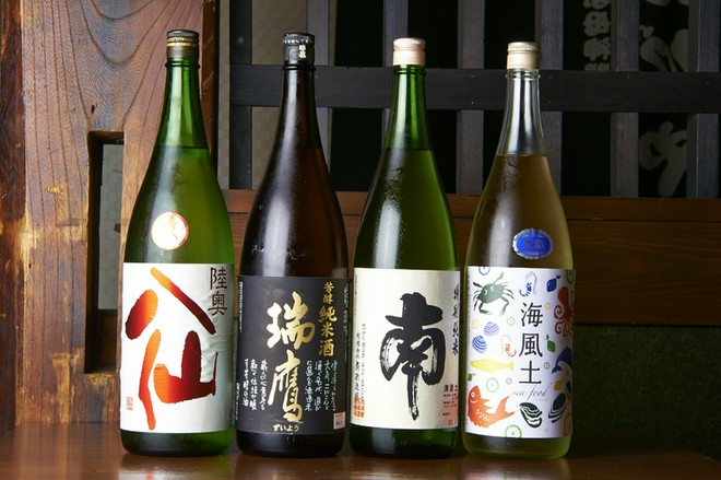 日本酒にこだわっている