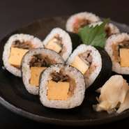 ボリューム満点！昔ながらの味わいの「巻き寿司」