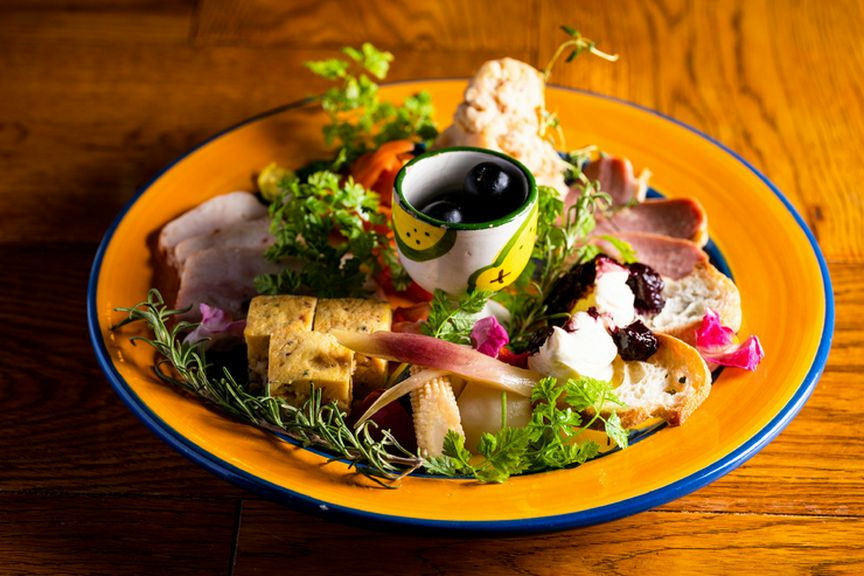 野菜メインのお料理も豊富にご用意。