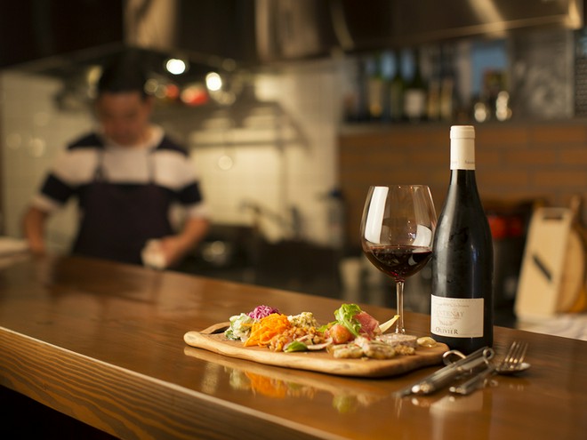 ワインにこだわっている