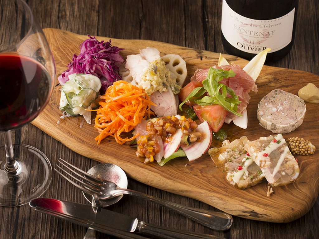 日替わりでイチオシをシェアできる『前菜盛り合わせ』