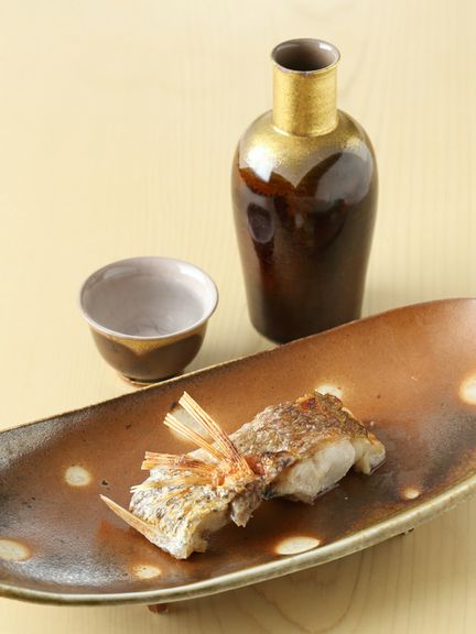 魚の旨みが凝縮した『あかむつ(のどぐろ)の焼物』