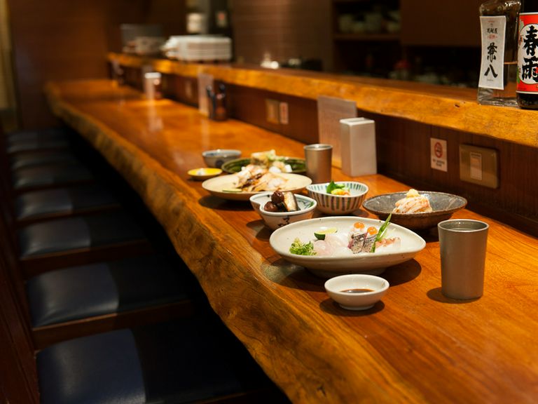 職人の仕事も見られる?カップルにもおすすめのカウンター席