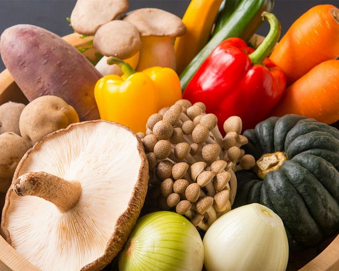 旬の食材にこだわっている