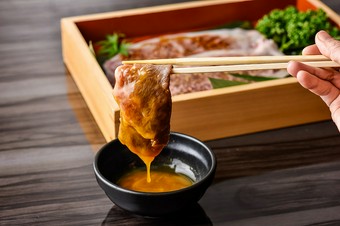 サーロインの３秒焼きすき