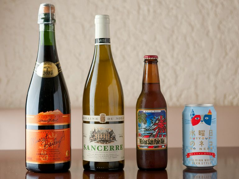 カレーや小鉢に合うドリンクを厳選しています