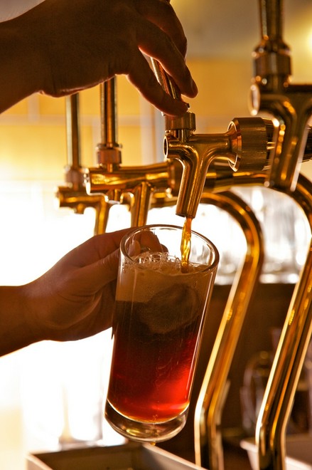 ビールにこだわっている