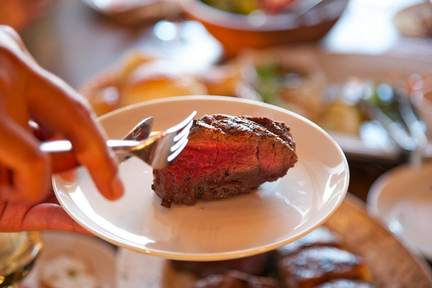 火入れはレアでご提供