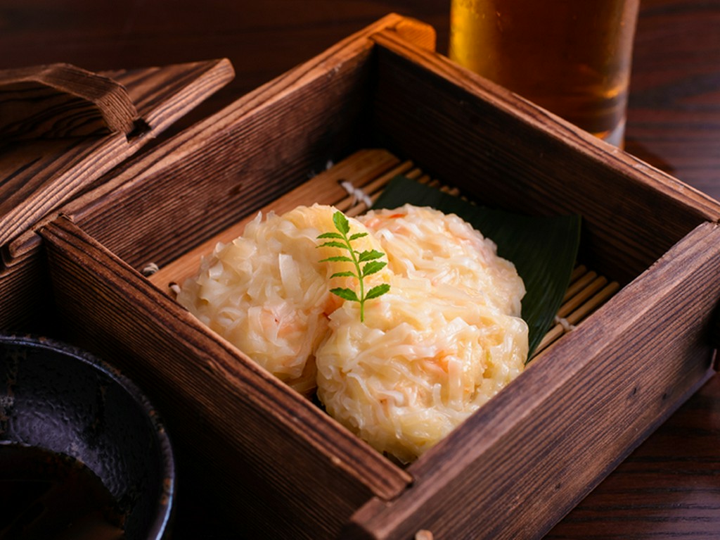 かにの美味しさを堪能『自家製和風かにしゅうまい』