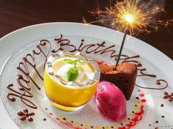 記念日・お誕生日特典がある