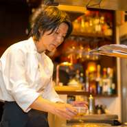 本場フランスとイタリアの味に「本田流エスプリ」のエッセンスを加え、オリジナルのフランス料理とイタリア料理の創作料理を提供しております。