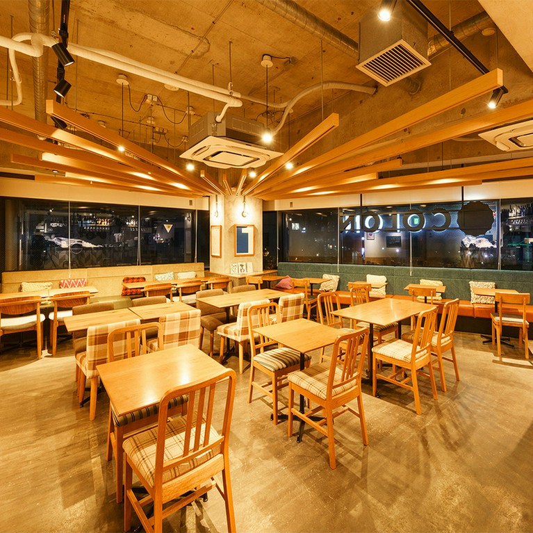 時間帯により違った表情を持つ、上質な空間