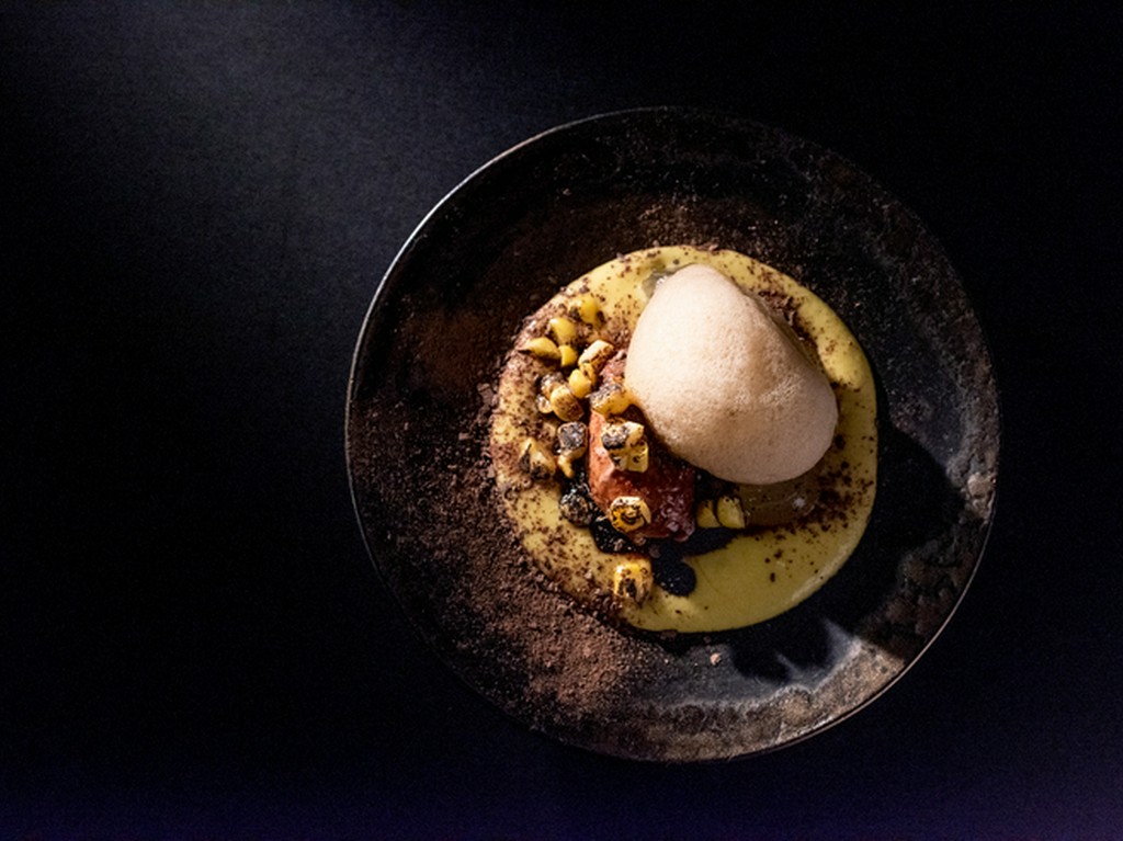 トウモロコシの塩キャラメル