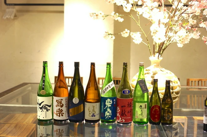 日本酒にこだわっている