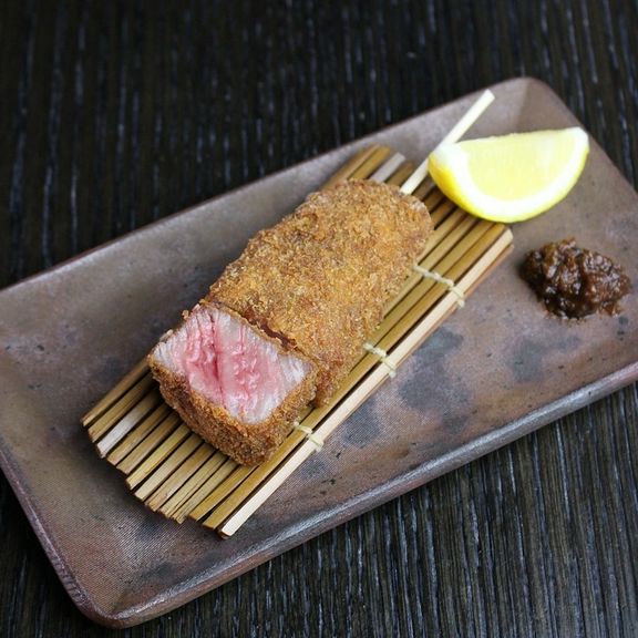 和牛串揚げ