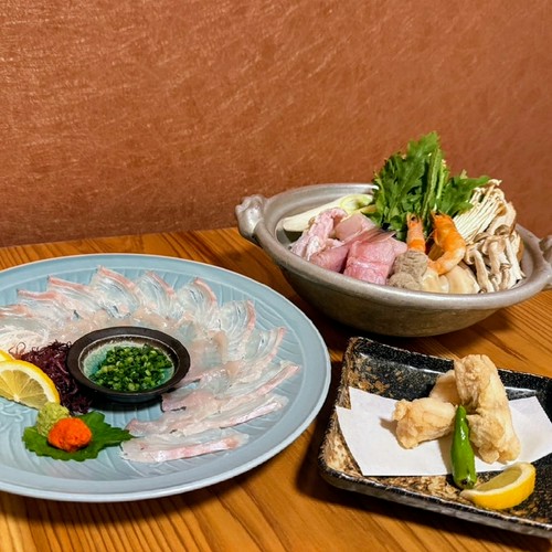 ふぐ＆あんこう 特別コース