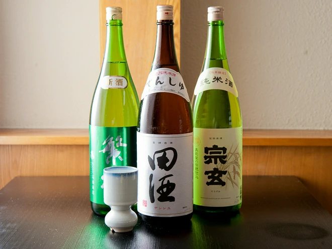日本酒にこだわっている