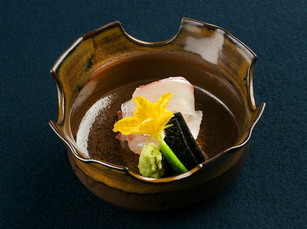 脂ののり具合も見極め、旬の最上の魚介を饗する『お造り』