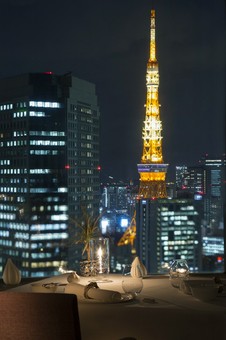 東京タワーを望める都心のダイナミックなロケーションは圧巻