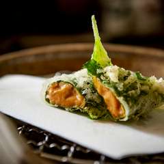 ≪ランチ≫【椿】こだわり野菜と旬の魚介コース　8,800円