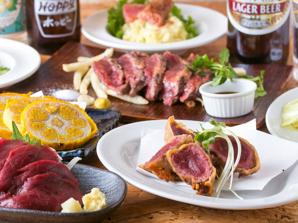 健康に気を使っている方におすすめ。ヘルシーな馬肉料理