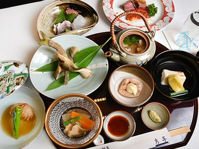 穏やかな空間に本格日本料理で特別なひと時を