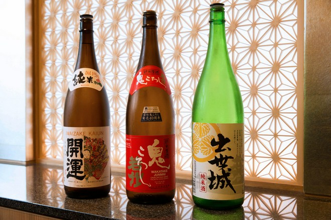 日本酒にこだわっている