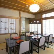 和やかな時が流れる和室。平日はお部屋のレンタルも可能