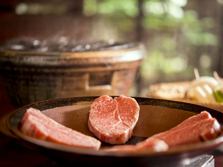 ステーキのような食べ応え「あみ焼きコース」