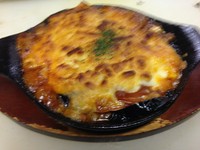 グリルでじっくり焼きました！
チーズがトロトロです！